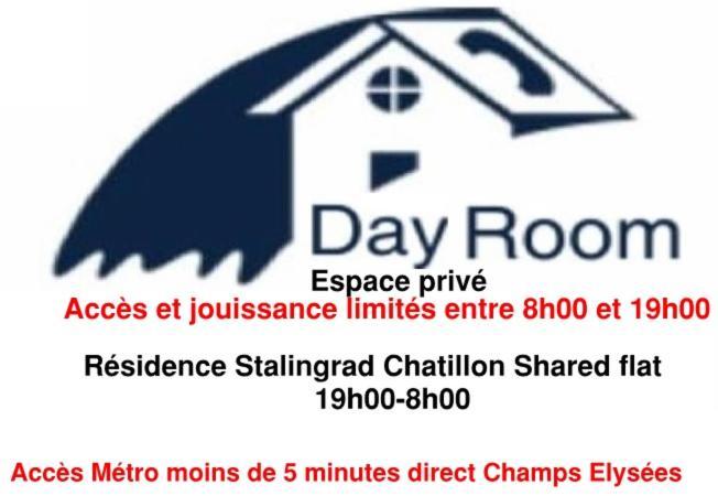 Chambre Chez L'Habitant Chatillon Dans Appartement Partage Avec D'Autres Visiteurs Et Espace Journee Екстер'єр фото